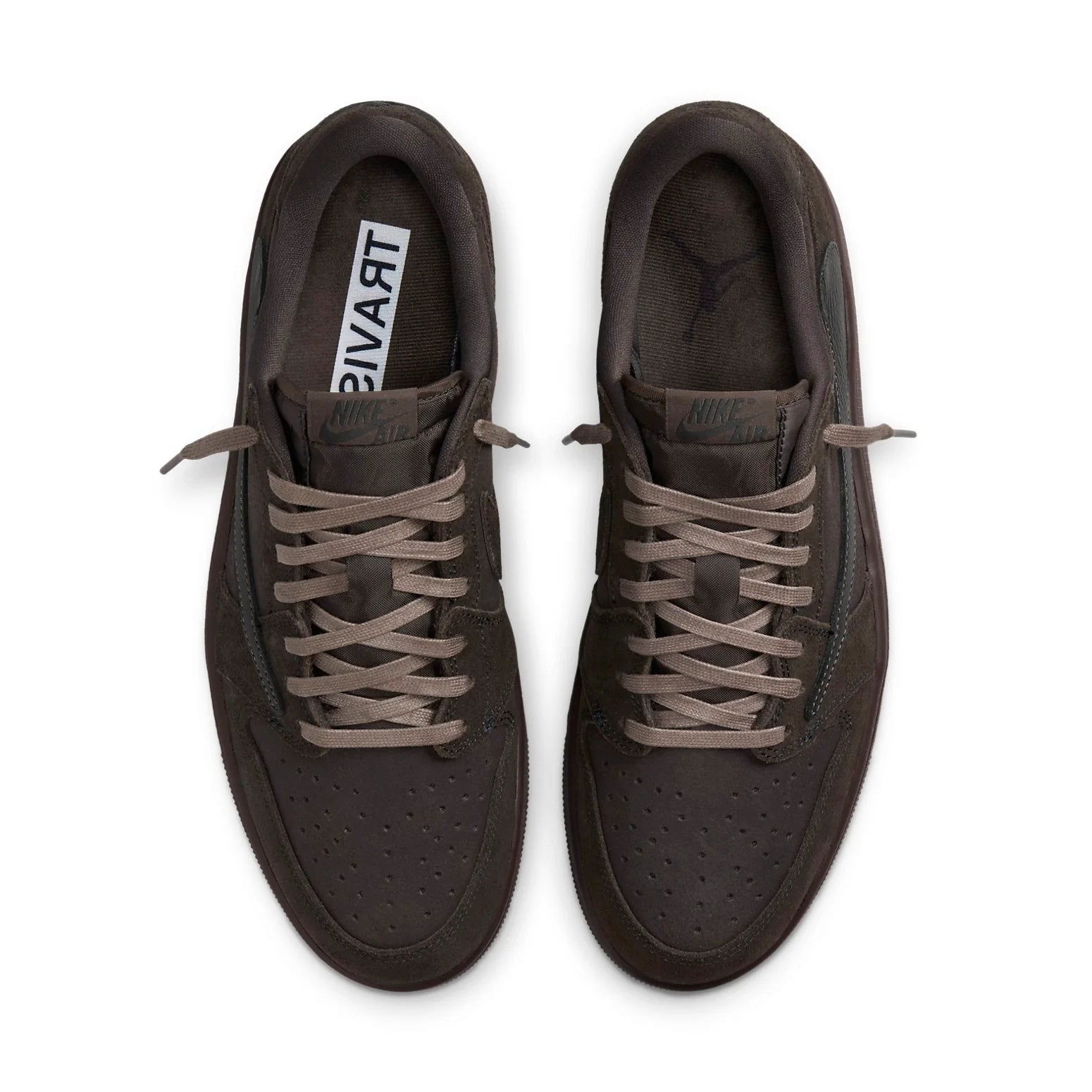 Air Jordan 1 Low OG SP X Travis Scott 'Velvet Brown'
