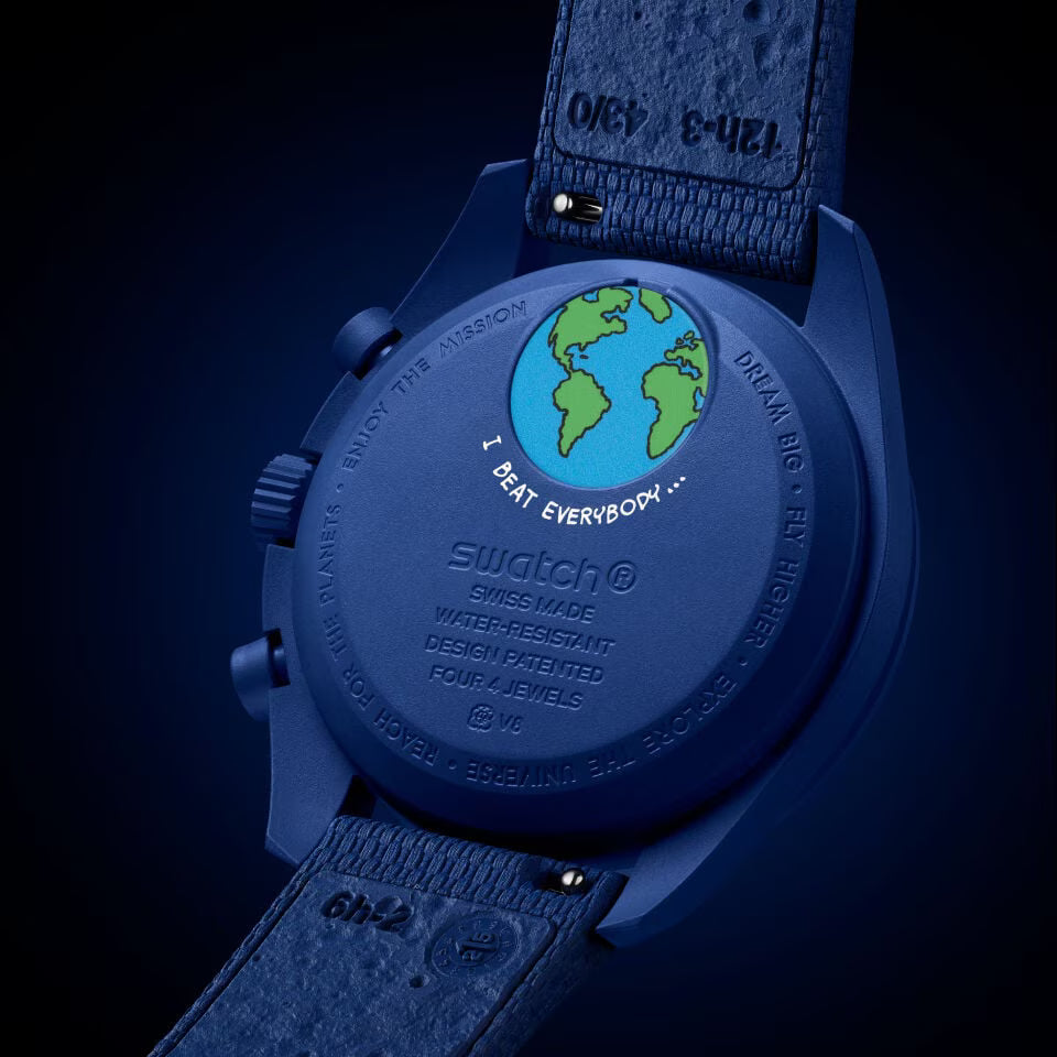 Swatch x Omega Moonswatch Mission to Earthphase Moonshine Gold Harvest Moon