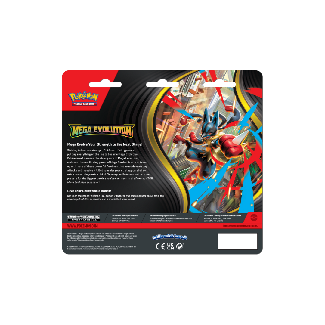 Pokemon TCG - Mega Evolution 3 Pack Blister Golduck