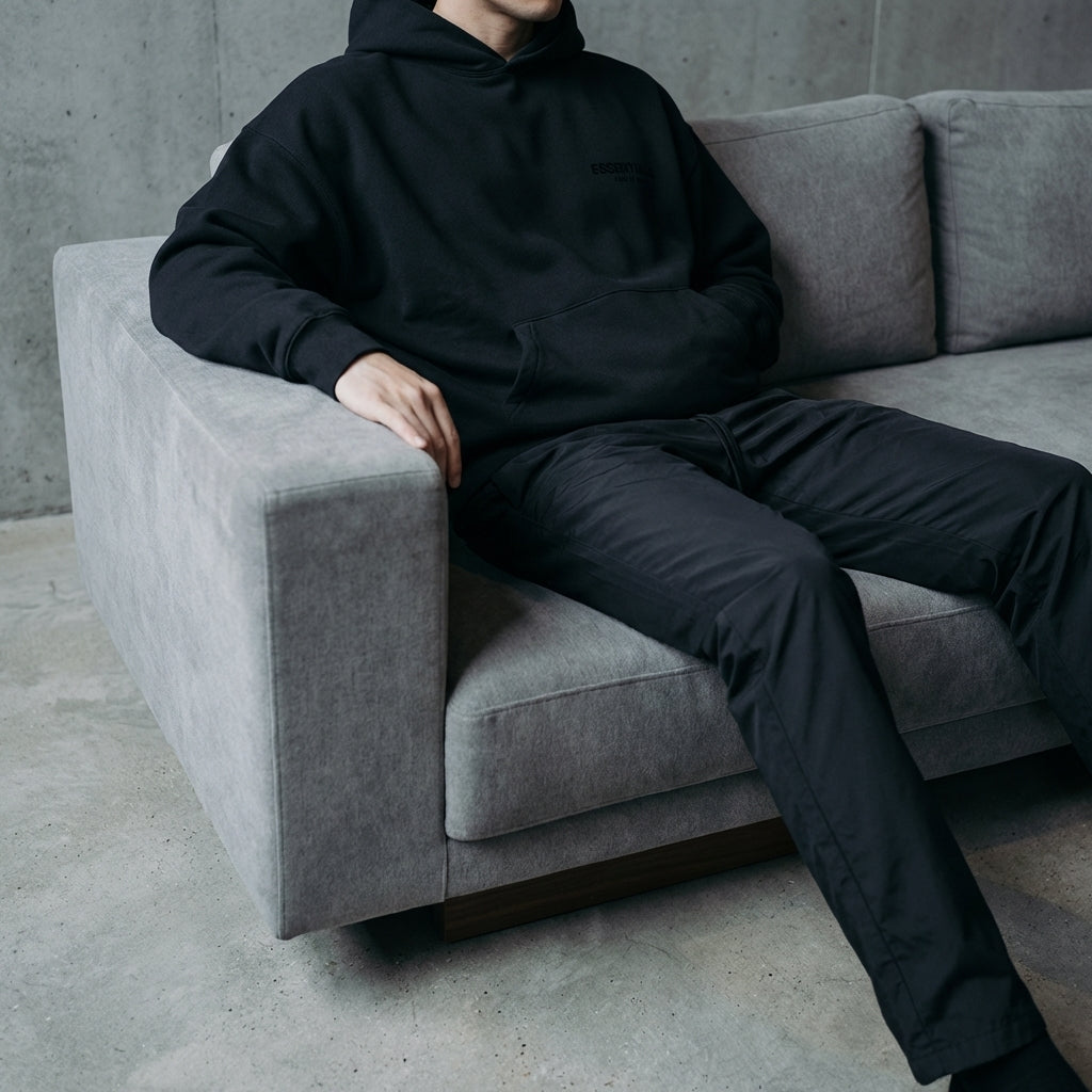 Fear of God Essentials Hoodie 'Stretch Limo' (SS22)