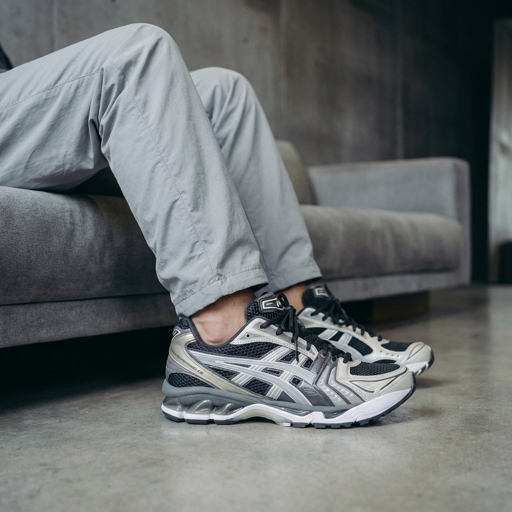 Asics Gel Kayano 14 'Obsidian Grey Cement'