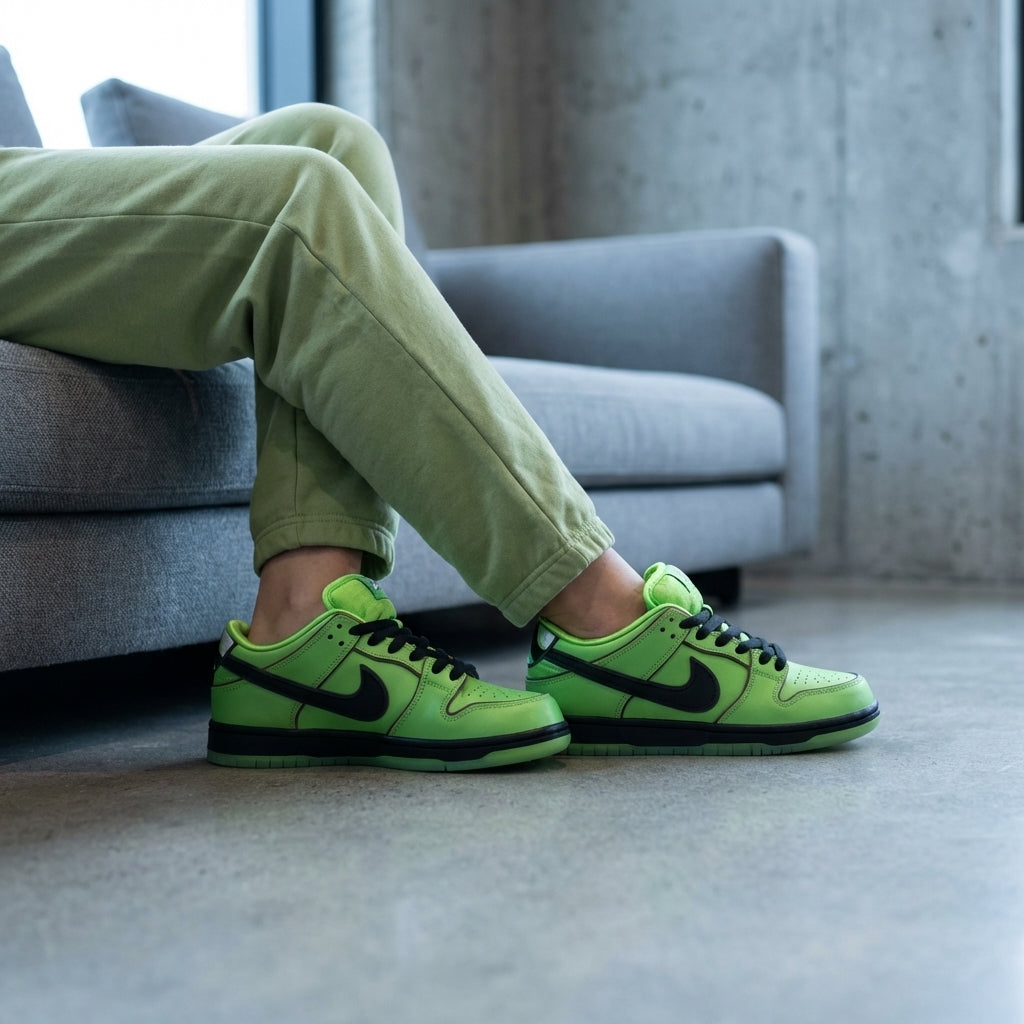 Nike SB Dunk Low 'The Powerpuff Girls Buttercup'