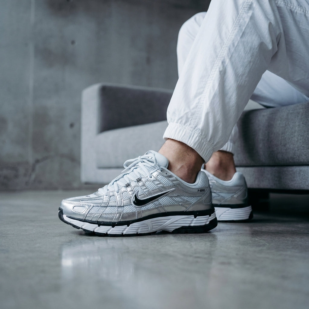 Nike P-6000 'Metallic Platinum Silver'