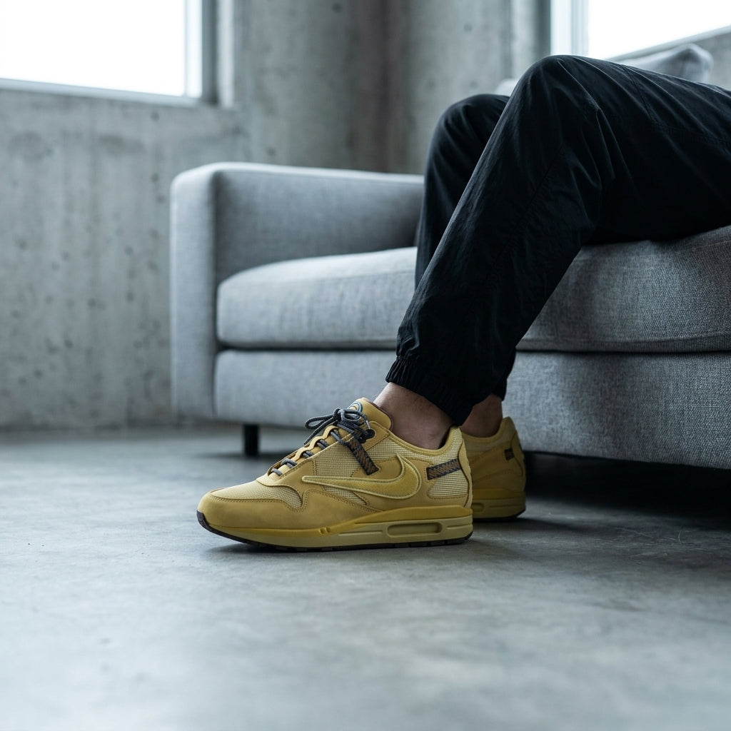 Nike Air Max 1 X Travis Scott 'Saturn Gold'