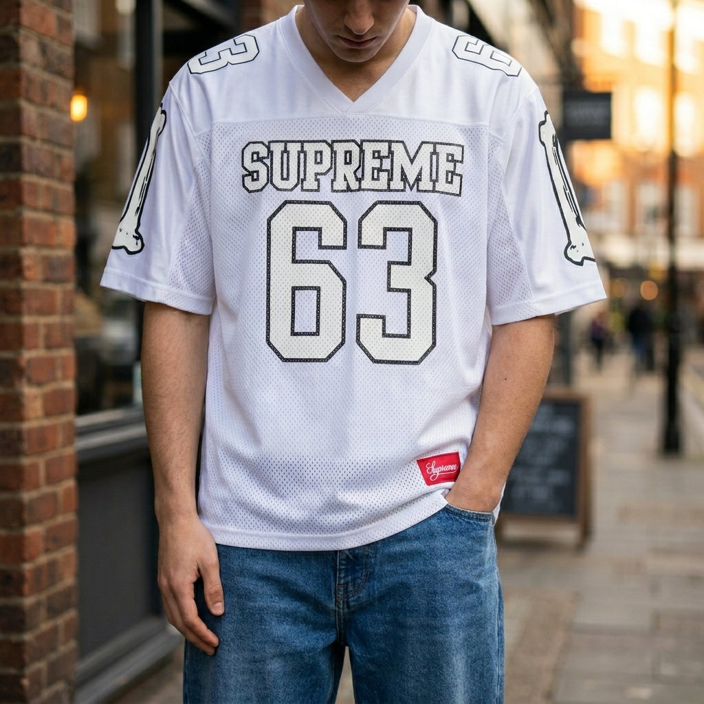 Supreme Bones Jersey ‘White’