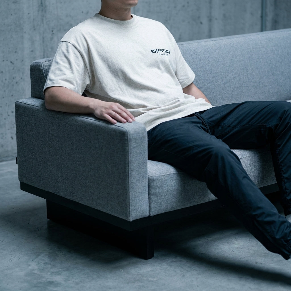 Fear of God Essentials T-Shirt 'Light Oatmeal' (SS22)