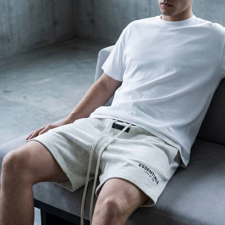 Fear of God Essentials Shorts 'Light Oatmeal (SS22)