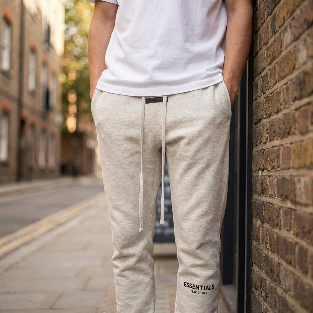 Fear of God Essentials Sweatpants 'Light Oatmeal'