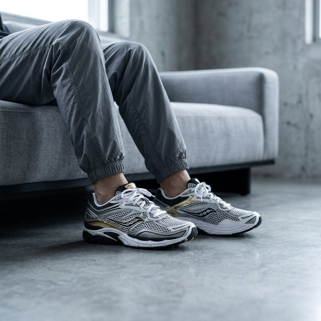 Saucony Progrid Omni 9 'Silver Gold'