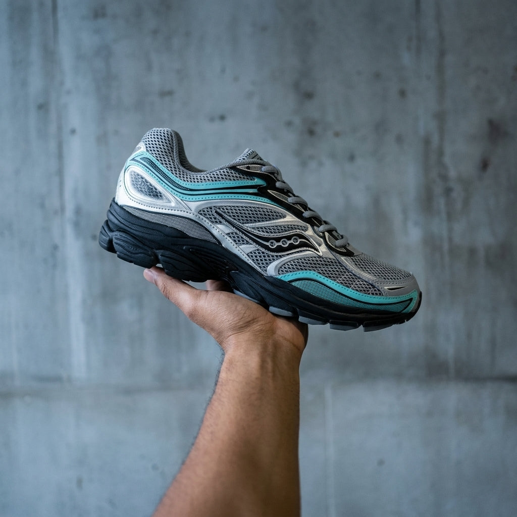 Saucony Progrid Omni 9 'Silver Teal Grey'