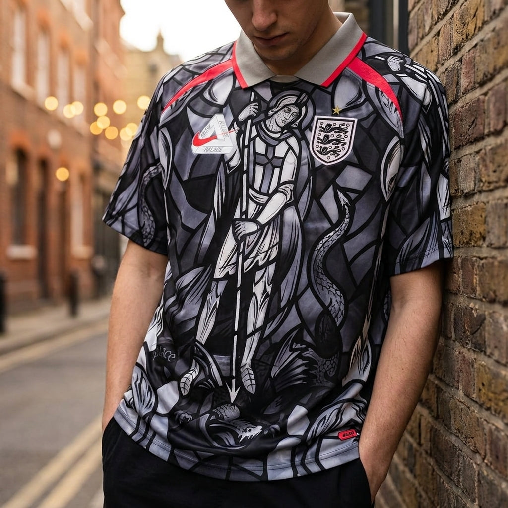 England Nike x Palace Jersey 'Pewter Grey'