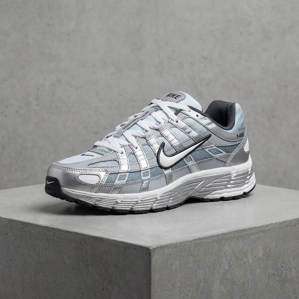 Nike P-6000 'Metallic Silver Wolf Grey'