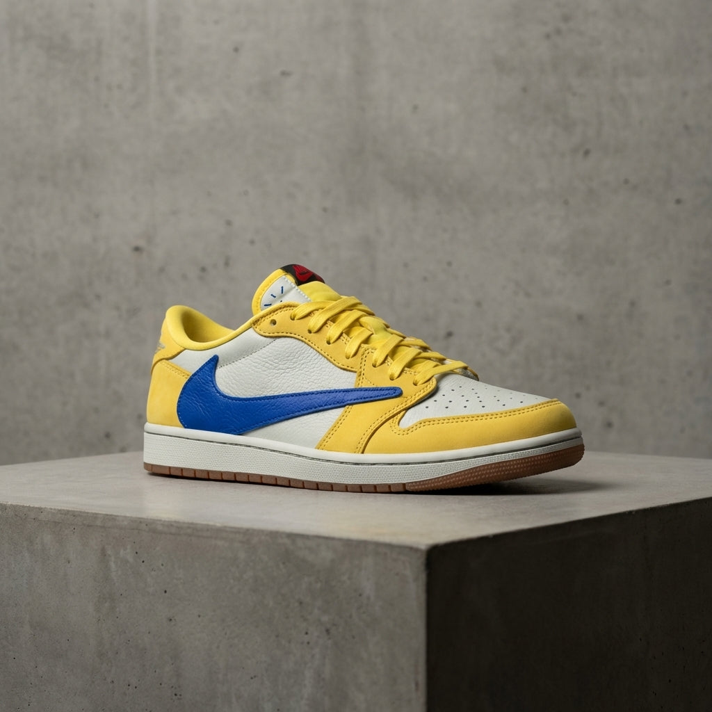 Air Jordan 1 Low OG 'Travis Scott Canary Yellow'