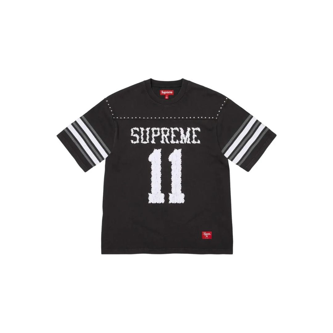 Supreme Studded Short-Sleeve Top 'Black'