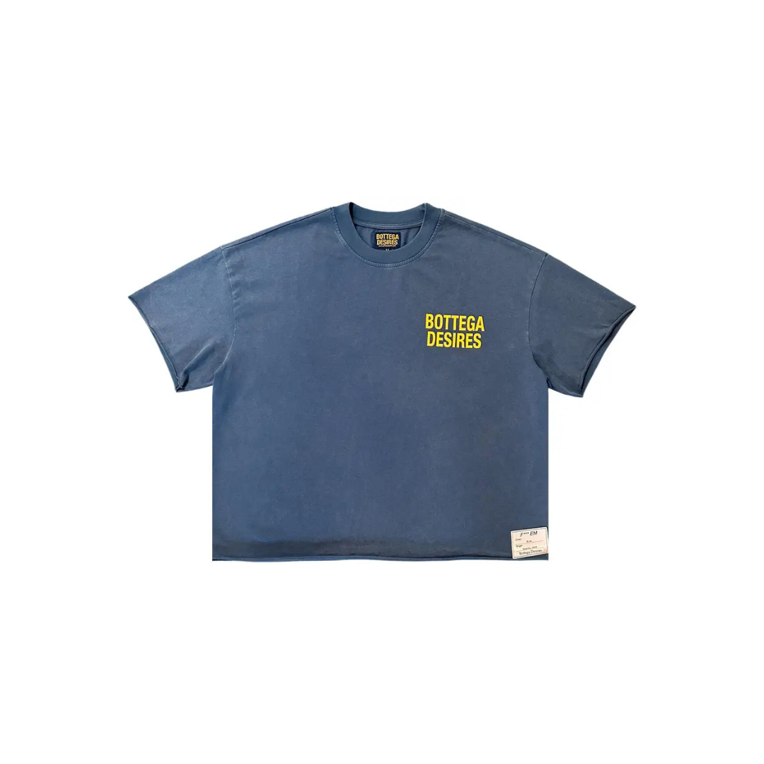 Bottega Desires Logo T-Shirt 'Blue'