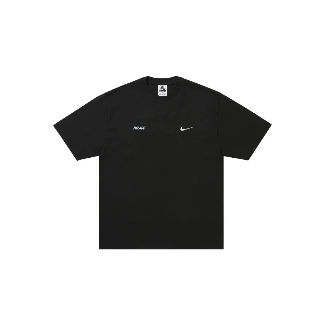 Palace x Nike Font Swoosh T-Shirt 'Black'