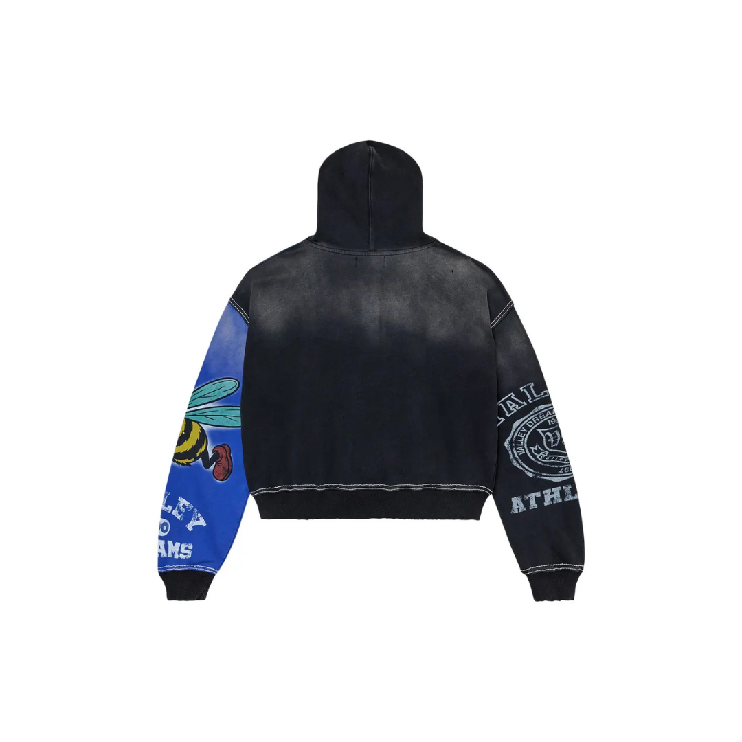 Vale Forever Bipolar Big Zip Up 'Black/Blue'