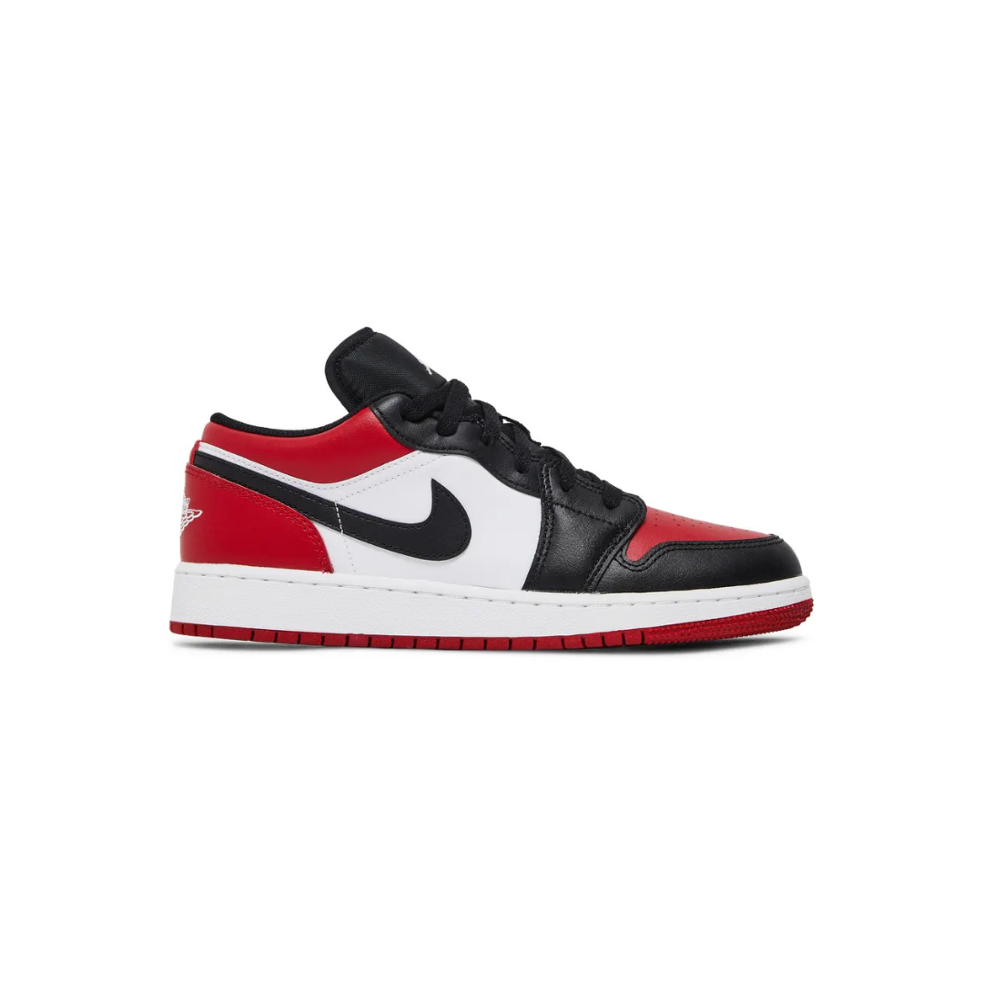 Air Jordan 1 Low GS 'Bred Toe'