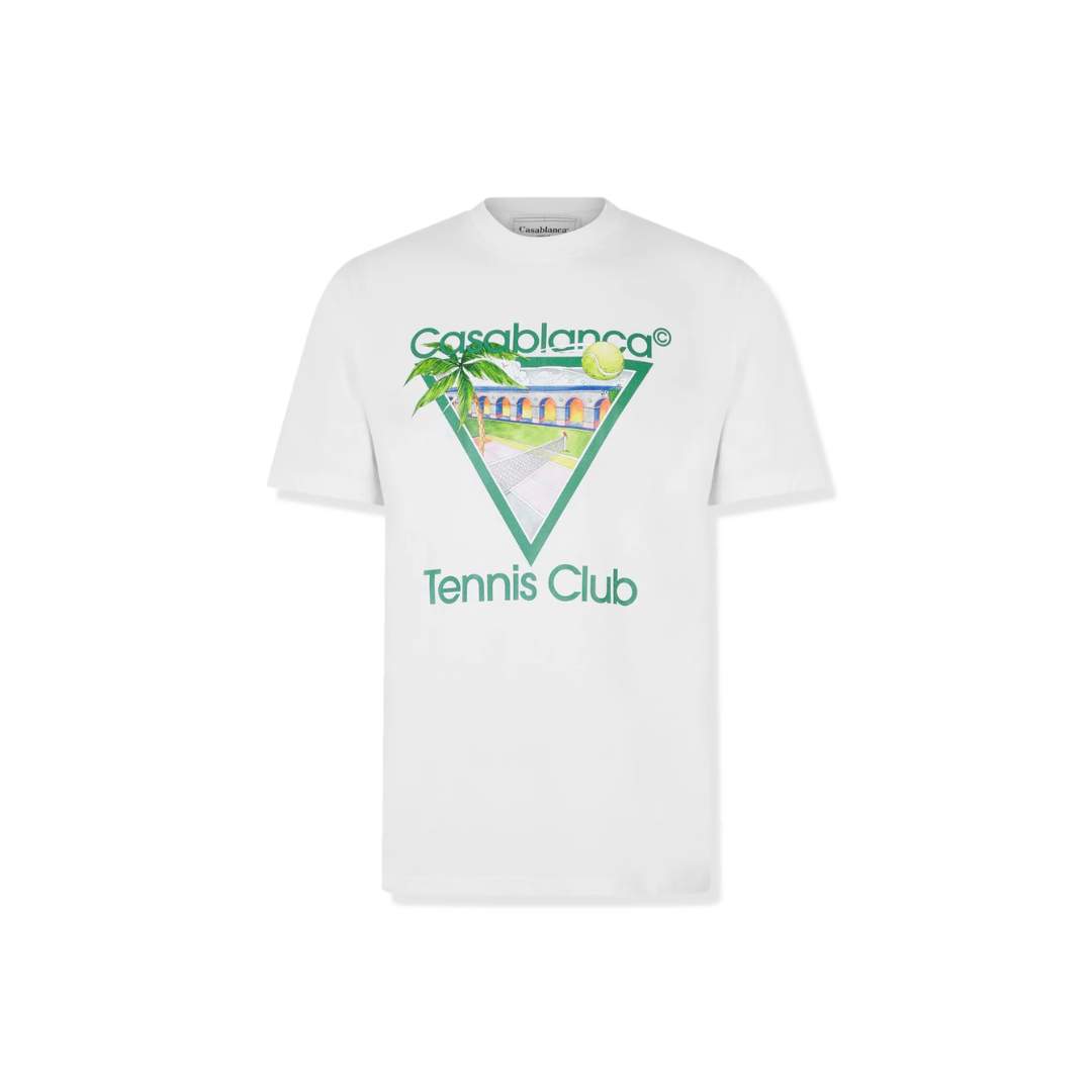 Casablanca 'Casa Tennis Club' White T-Shirt