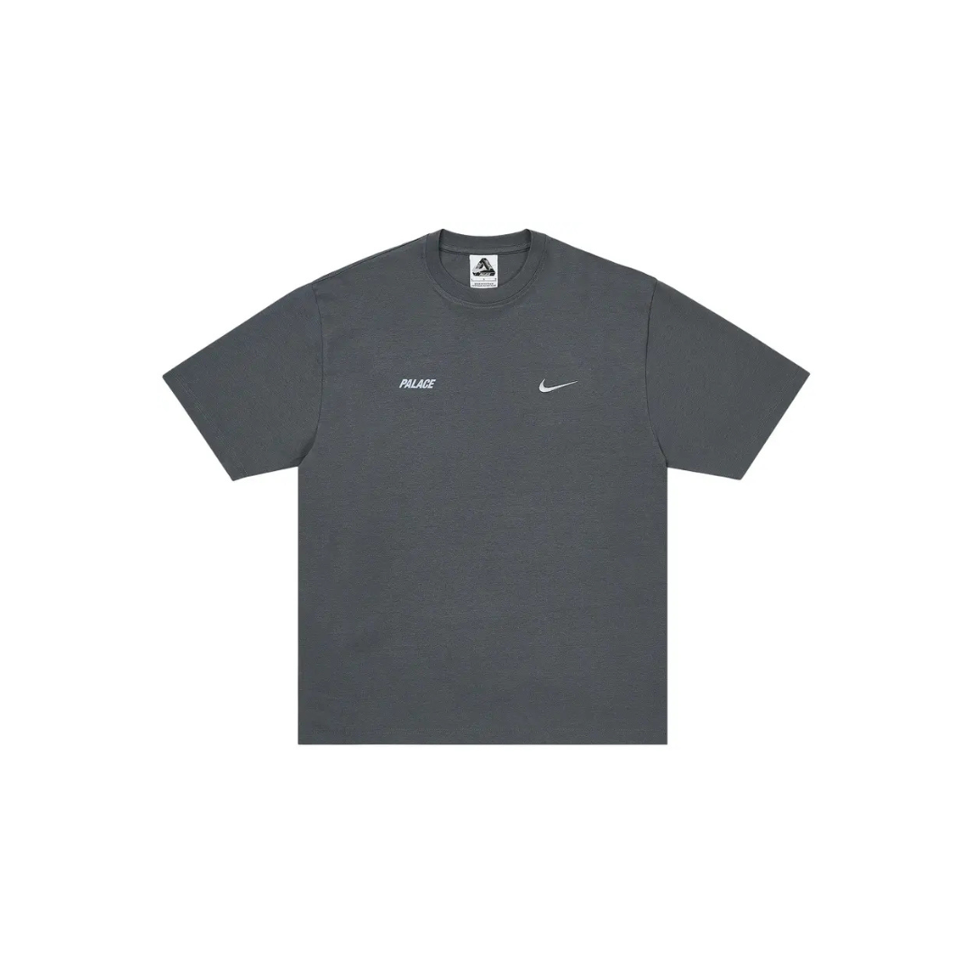 Palace x Nike Font Swoosh T-Shirt 'Charcoal'