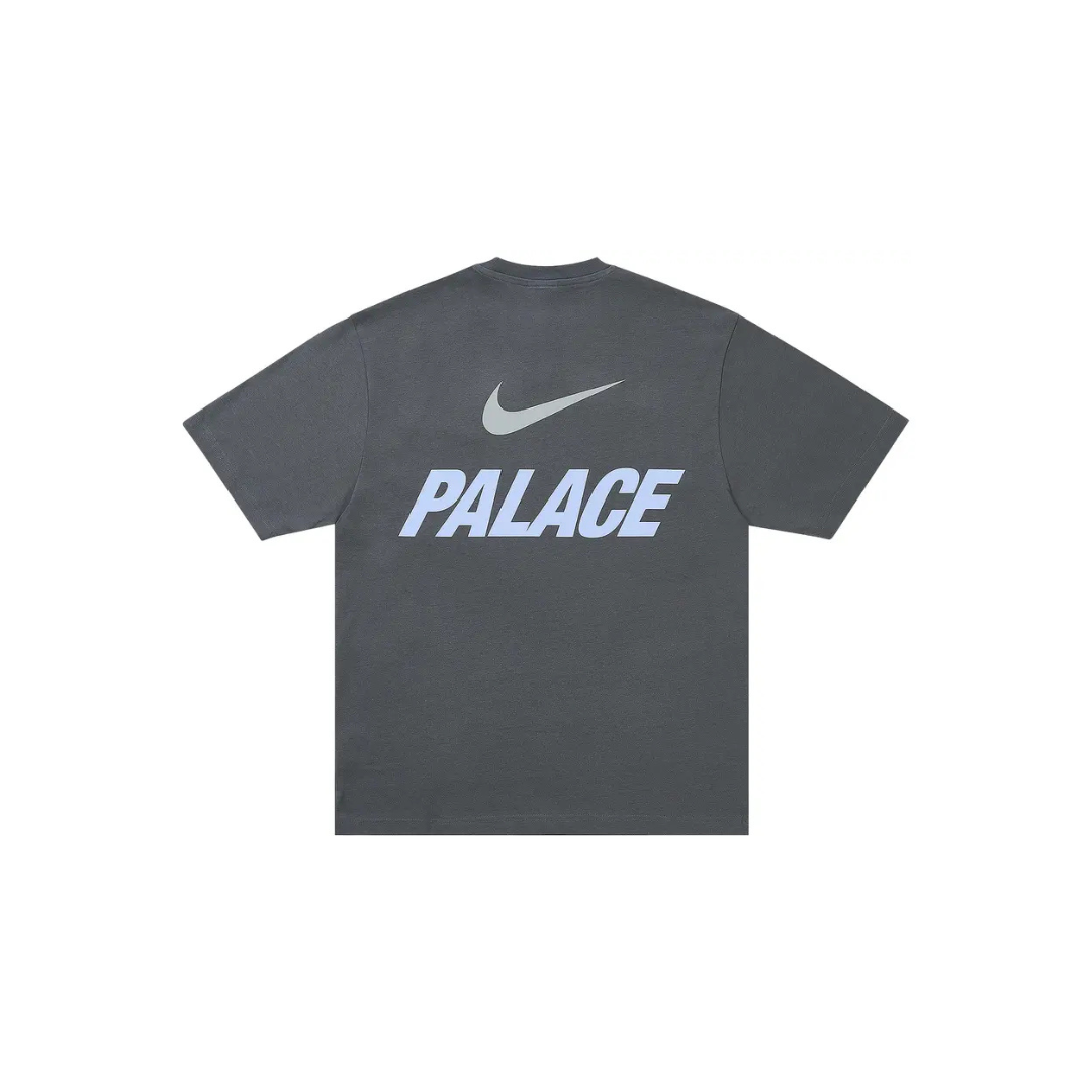 Palace x Nike Font Swoosh T-Shirt 'Charcoal'