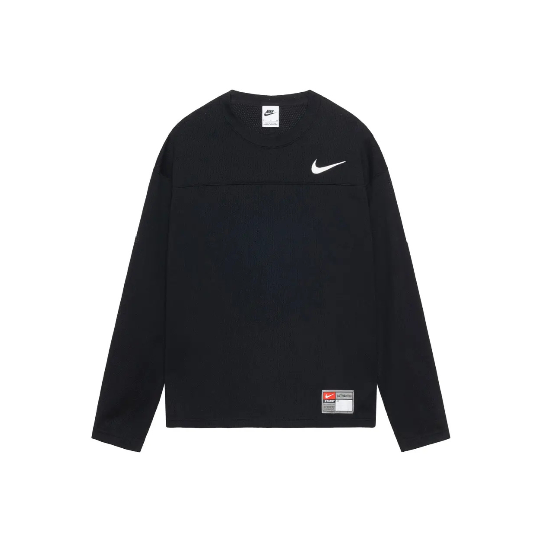 Stussy x Nike Dri Fit Mesh Jersey 'Black'