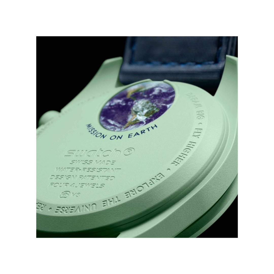 Swatch x Omega Bioceramic Moonswatch Mission to Earth