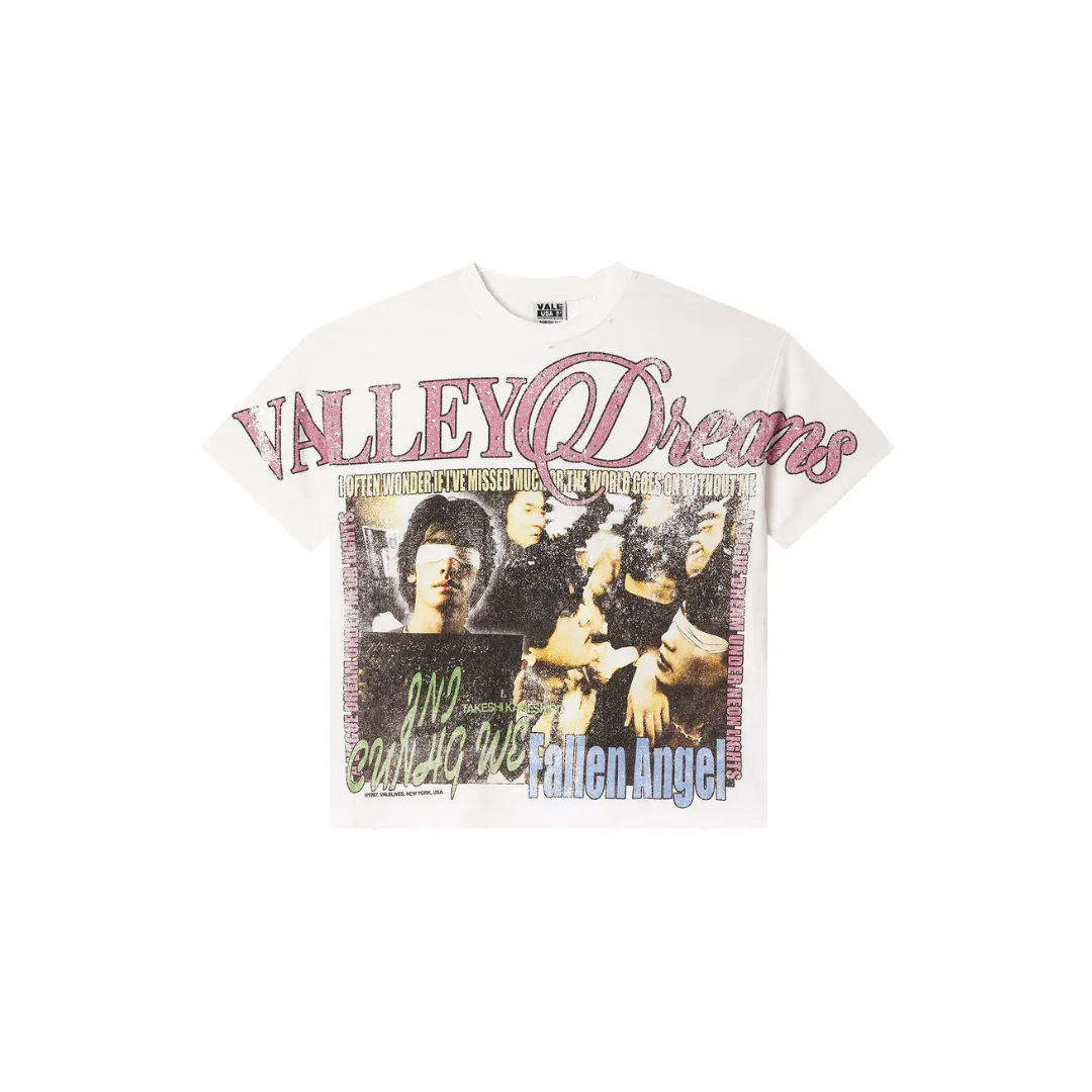 Vale Forever - Valley Dreams 'Fallen Bling' T-Shirt White