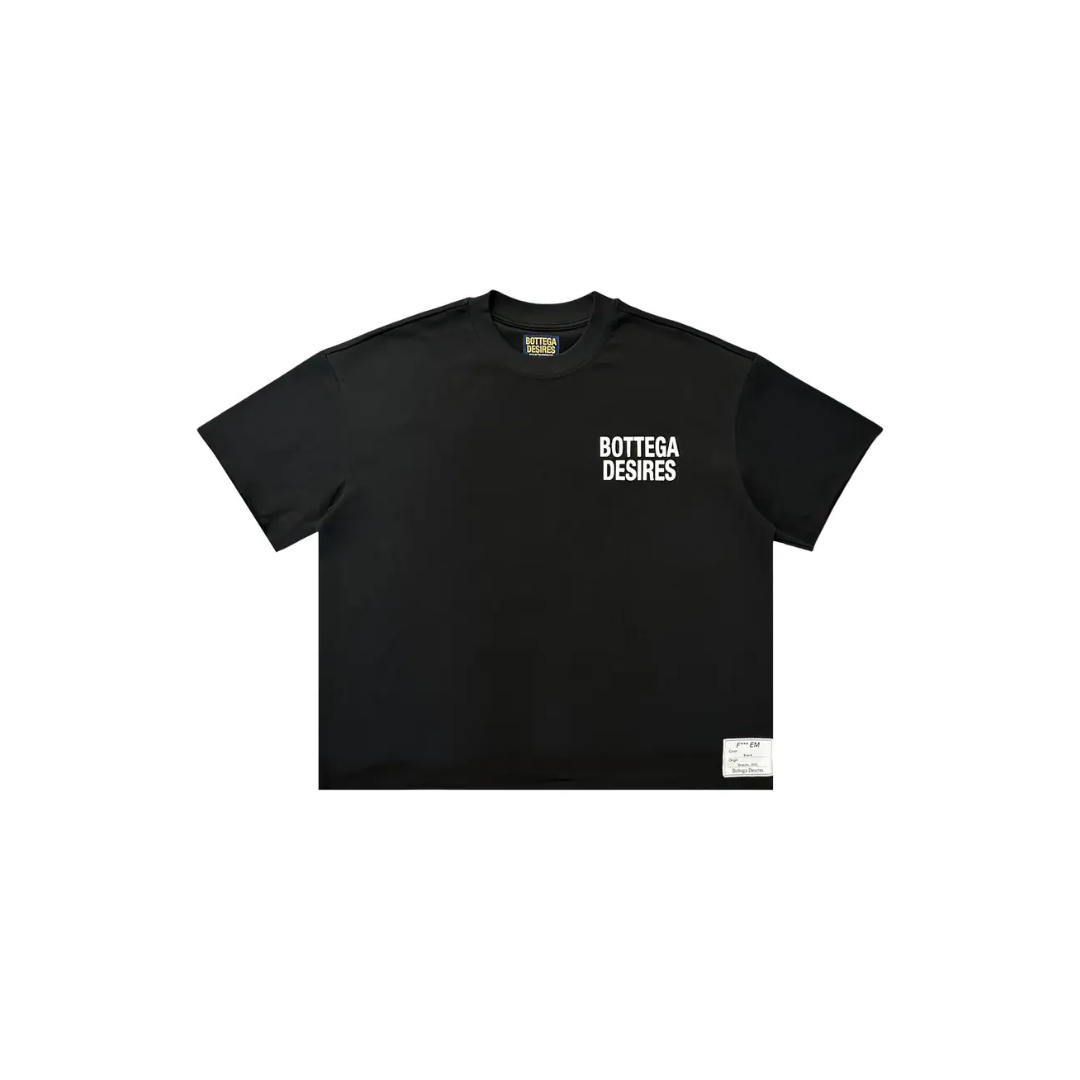 Bottega Desires Logo T-Shirt 'Black'