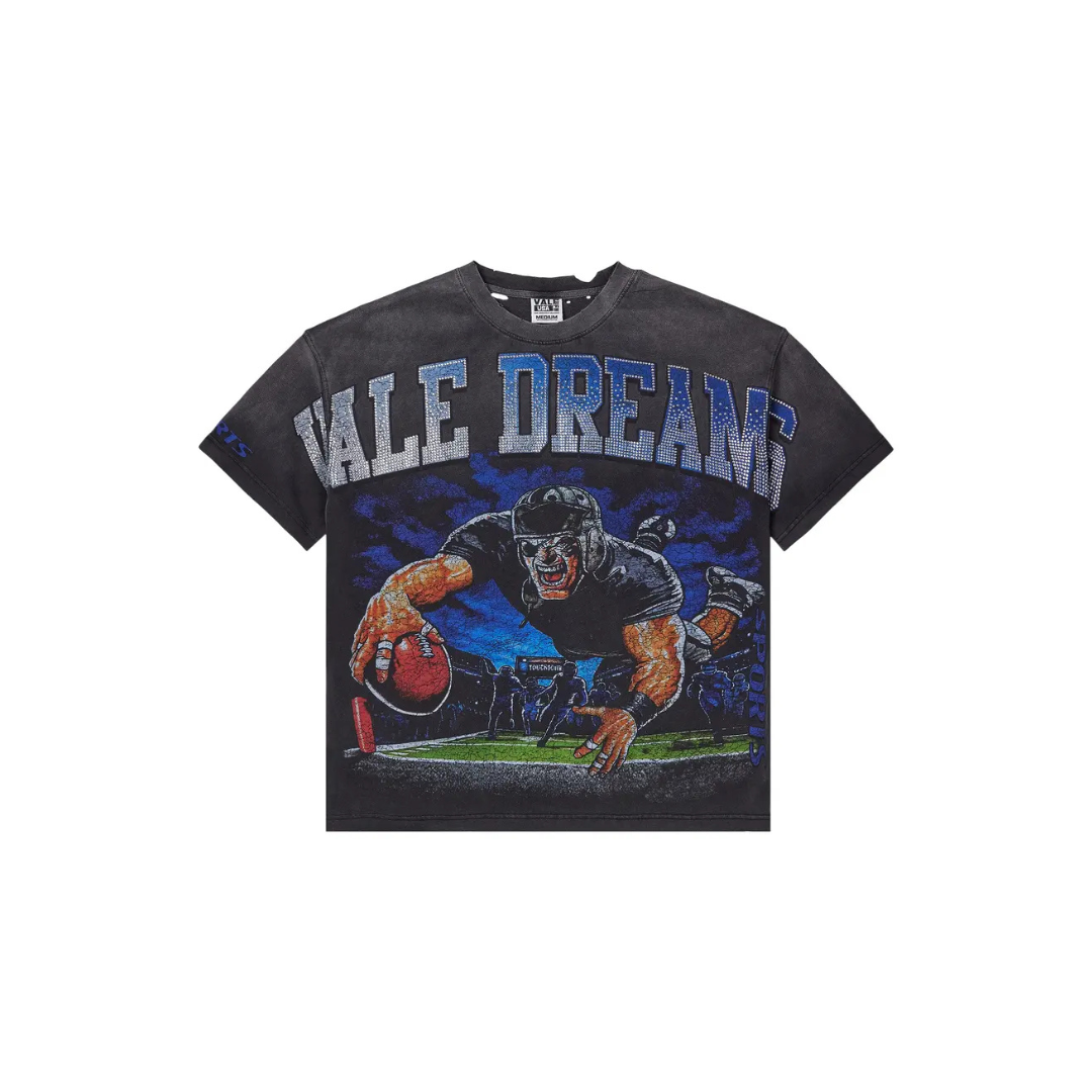 Valley Dreams - Vale Forever 'Gridiron Bling' T-Shirt Black