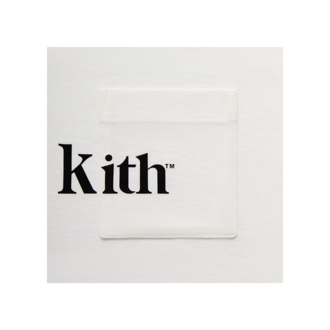 Kith Quinn White Black T-Shirt