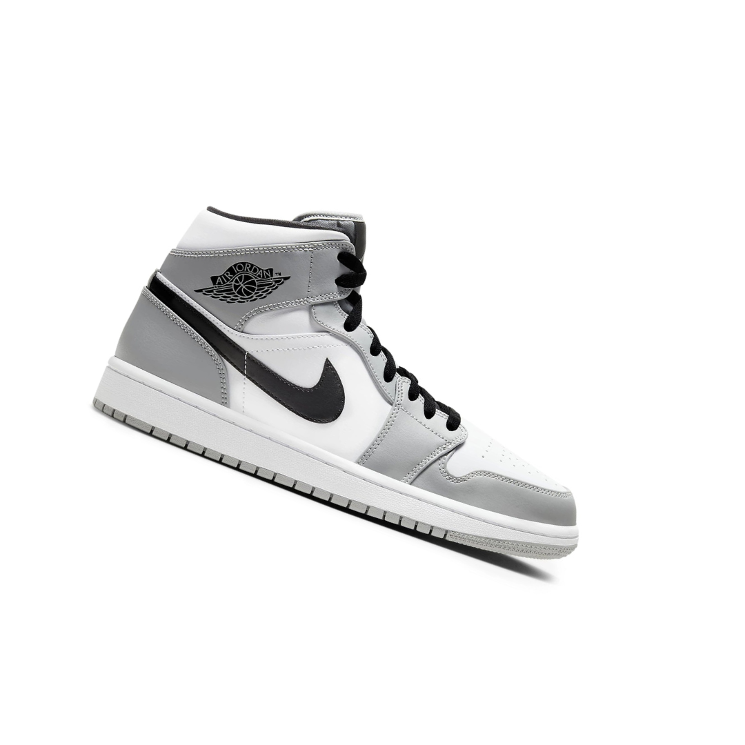Air Jordan 1 Mid 'Light Smoke Grey'