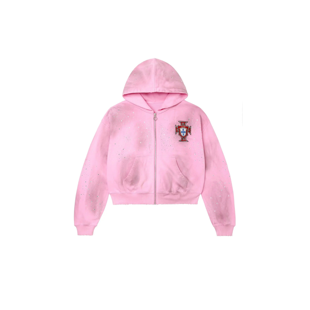 Vale Forever Pink Venus Zip Up Hoodie Valley Dreams
