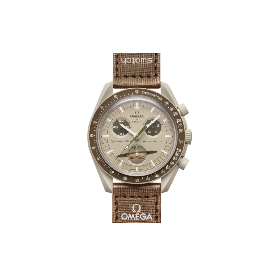 Swatch x Omega Bioceramic Moonswatch Mission to Saturn