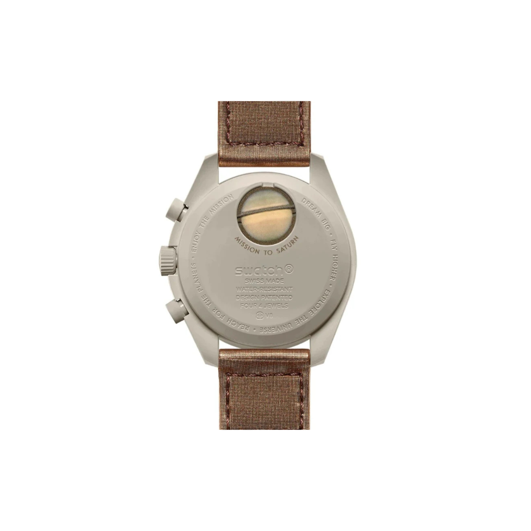 Swatch x Omega Bioceramic Moonswatch Mission to Saturn
