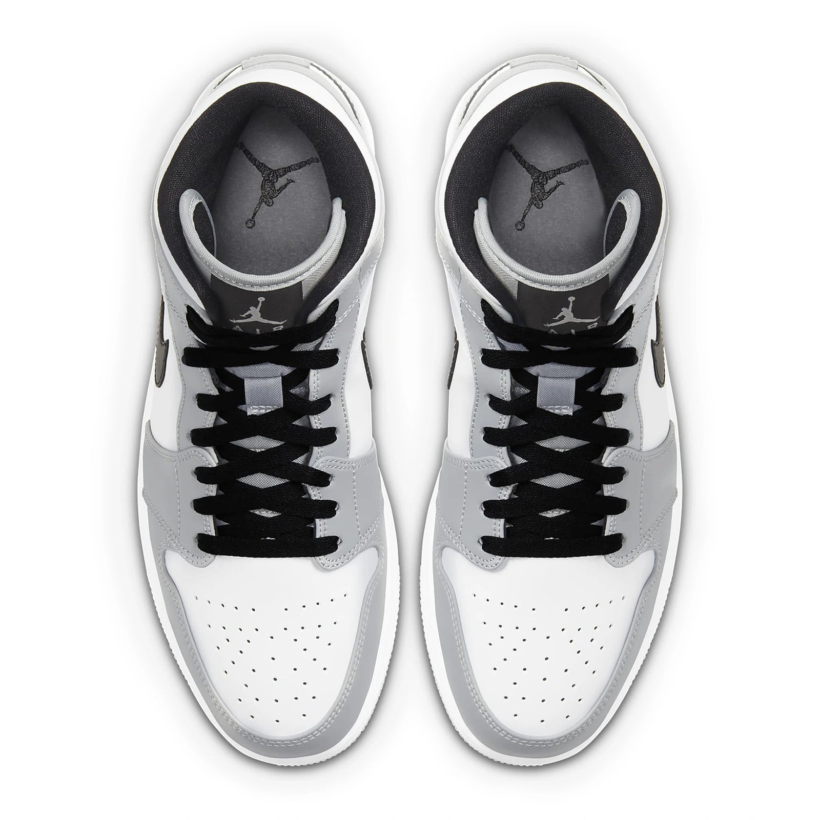 Air Jordan 1 Mid 'Light Smoke Grey'