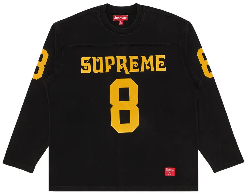 Supreme Affiliated Long-Sleeve Football Top 'Black'