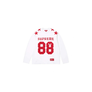 Supreme x Playboy Long-Sleeve Top 'White'