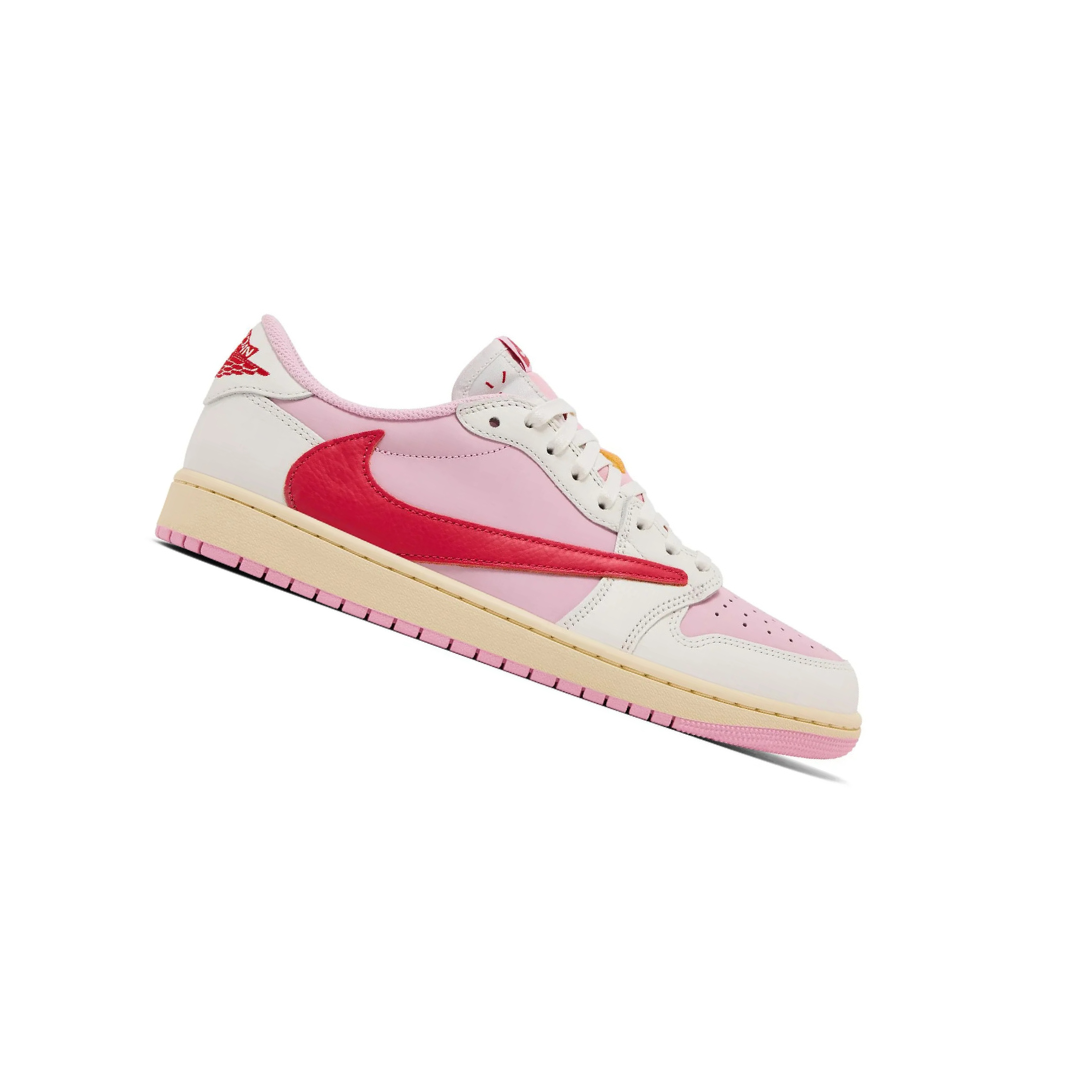 Air Jordan 1 Low OG X Travis Scott 'Tropical Pink'