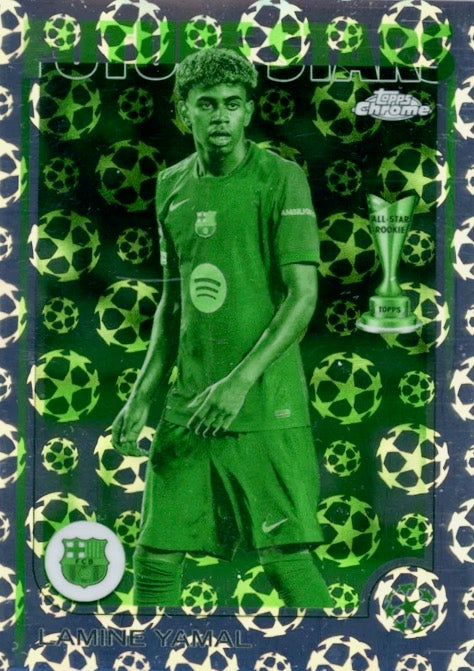 2024/25 Topps Chrome Logofractor UEFA Club Competitions Soccer (London Store Exclusive)