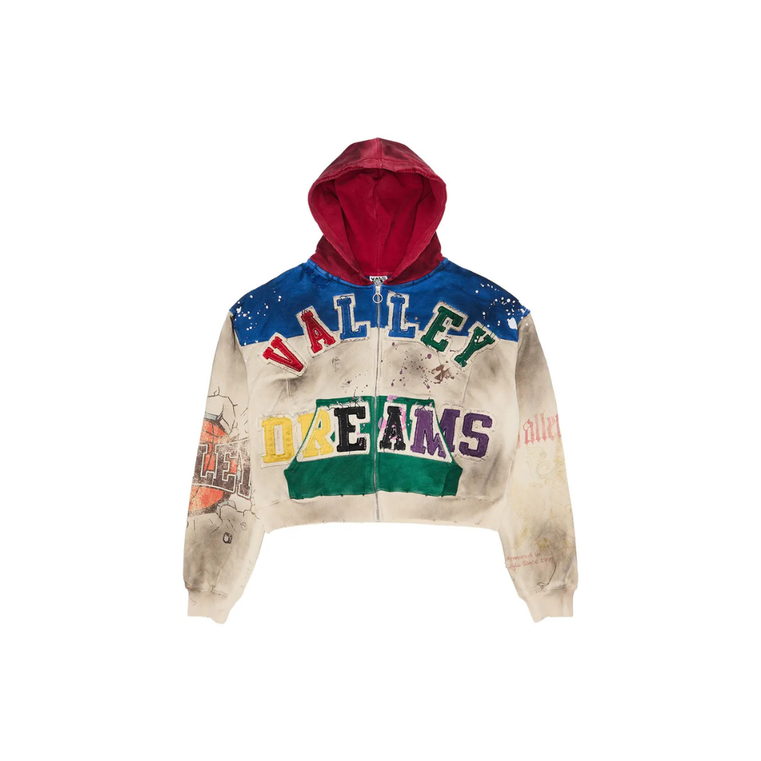 Vale Forever Wonderland Zip Up 'Cream/Multi'