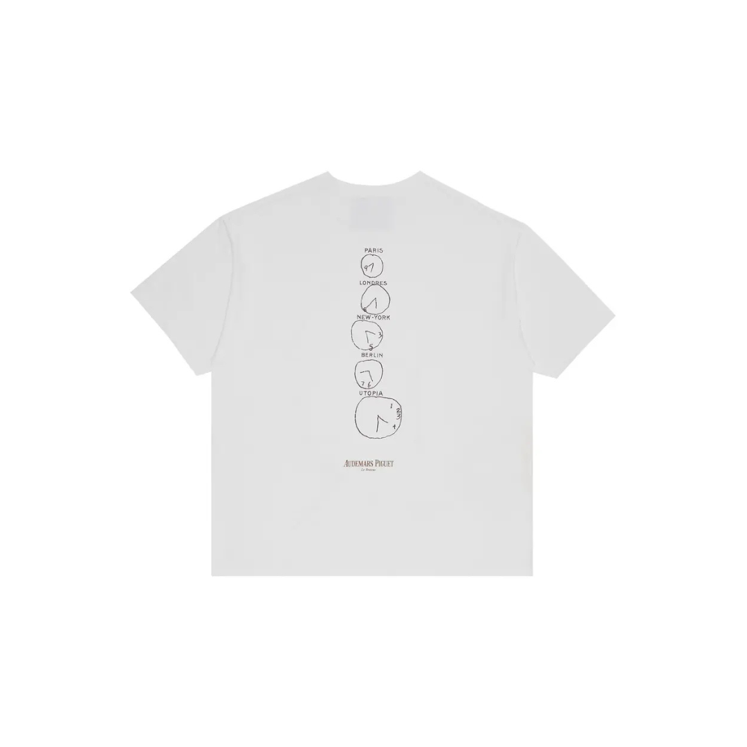 Travis Scott x Audemars Piguet Time Zones Tee 'White'