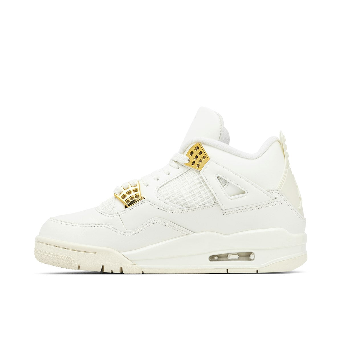 Jordan 4 Retro W 'Sail Metallic Gold'