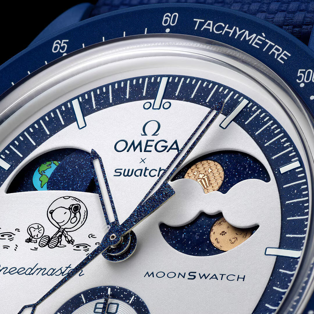 Swatch x Omega Moonswatch Mission to Earthphase Moonshine Gold Harvest Moon