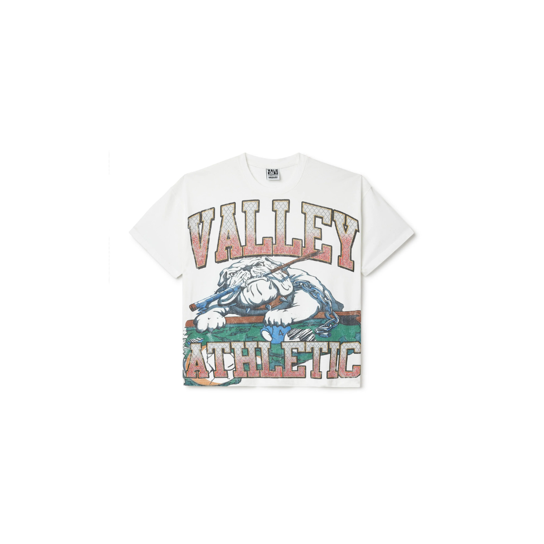 Valley Dreams - Vale Forever Dog Bling Tee 'White'