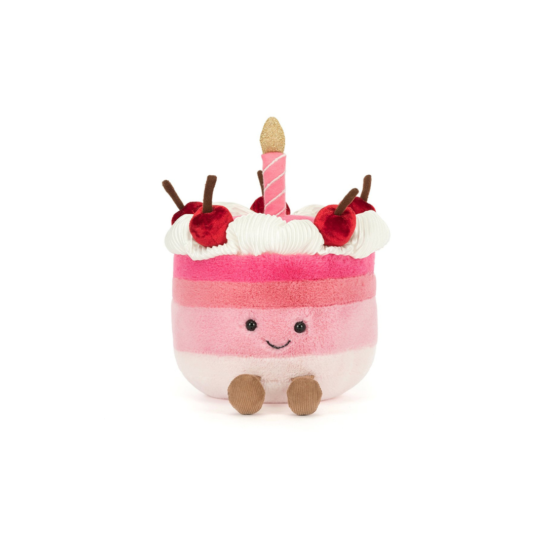 Jellycat X Harrods London 'Cheryl the Cherry Cake'