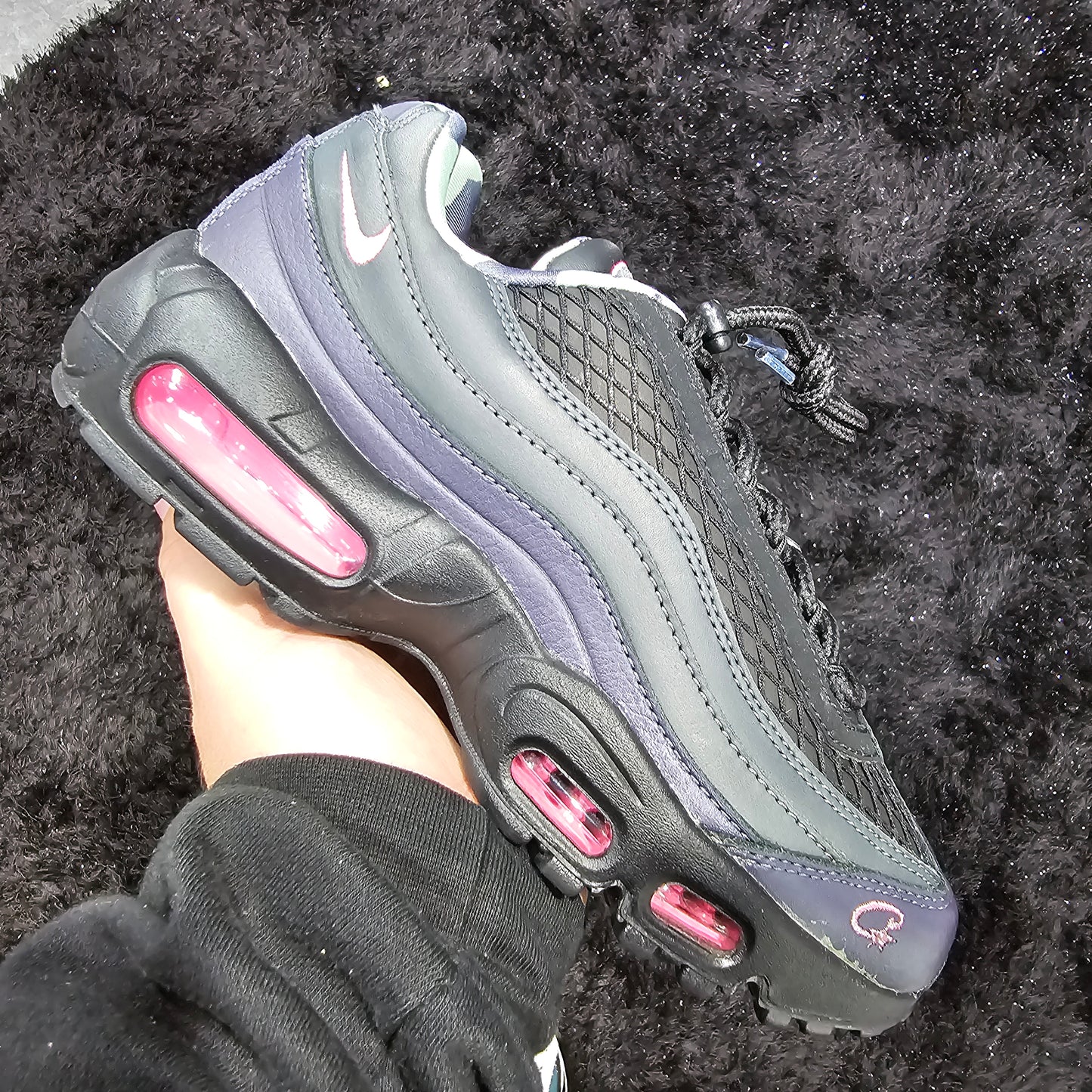 Nike Air Max 95 SP 'Corteiz Pink Beam' (USED 9/10 condition)