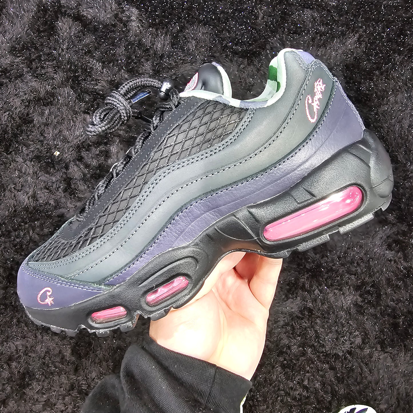 Nike Air Max 95 SP 'Corteiz Pink Beam' (USED 9/10 condition)