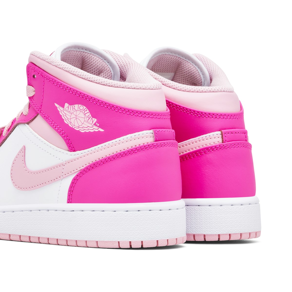 Jordan 1 Mid GS 'Fierce Pink'