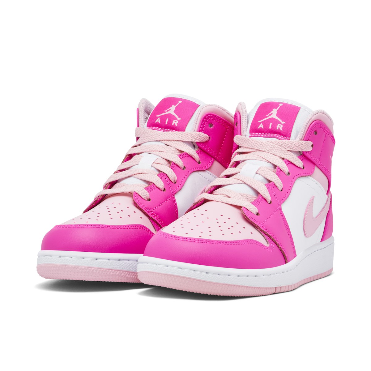 Jordan 1 Mid GS 'Fierce Pink'